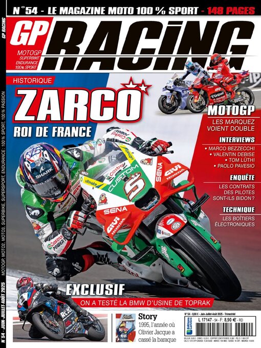 Title details for GP Racing by Editions Lariviere SAS - Available